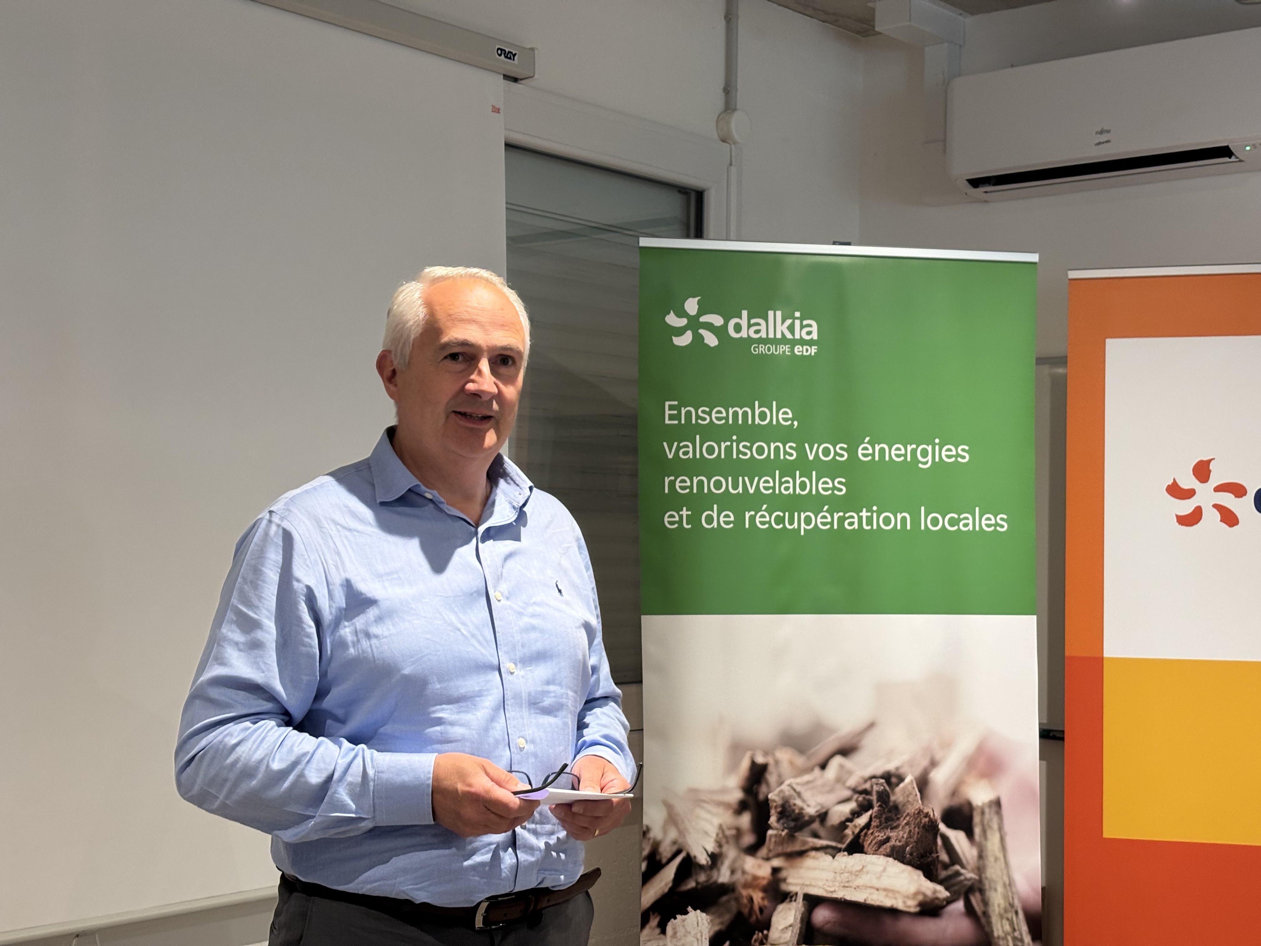 Boortmalt Dalkia officially sign their partnership Issoudun Biomass Giovanni Vercammen