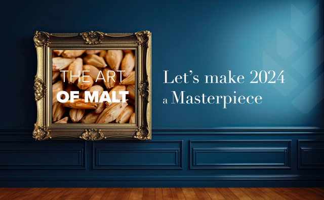 Happy New Year 2024 Boortmalt Art of Malt Masterpiece