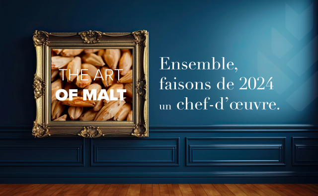 Meilleurs Vœeux 2024 Boortmalt Art of Malt Masterpiece