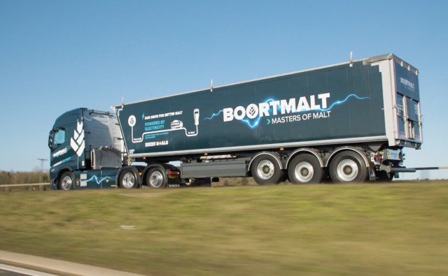 Boortmalt Electric Truck UK 