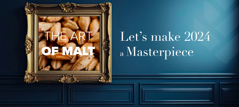 Happy New Year 2024 Boortmalt Art of Malt Masterpiece