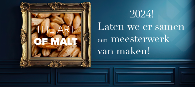 Gelukkig Nieuwjaar 2024 Boortmalt Art of Malt Masterpiece